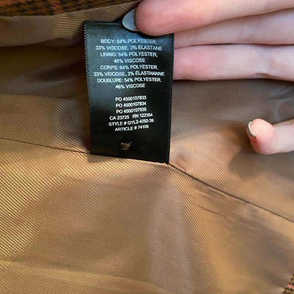 Aritzia Sunday Best Plaid Blazer - Picture 5 of 5